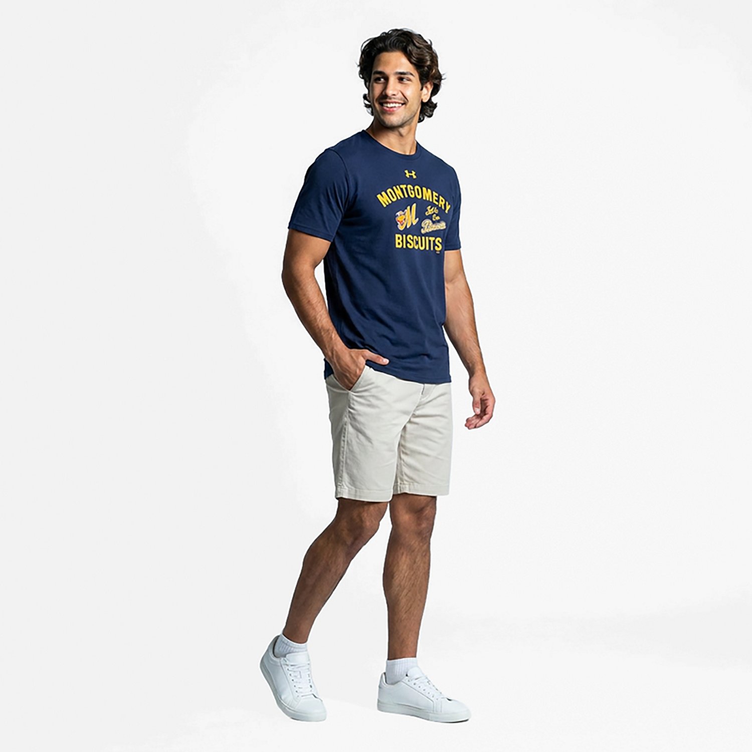 Under Armour Men's Biscuits Four Seam Performance T-shirt