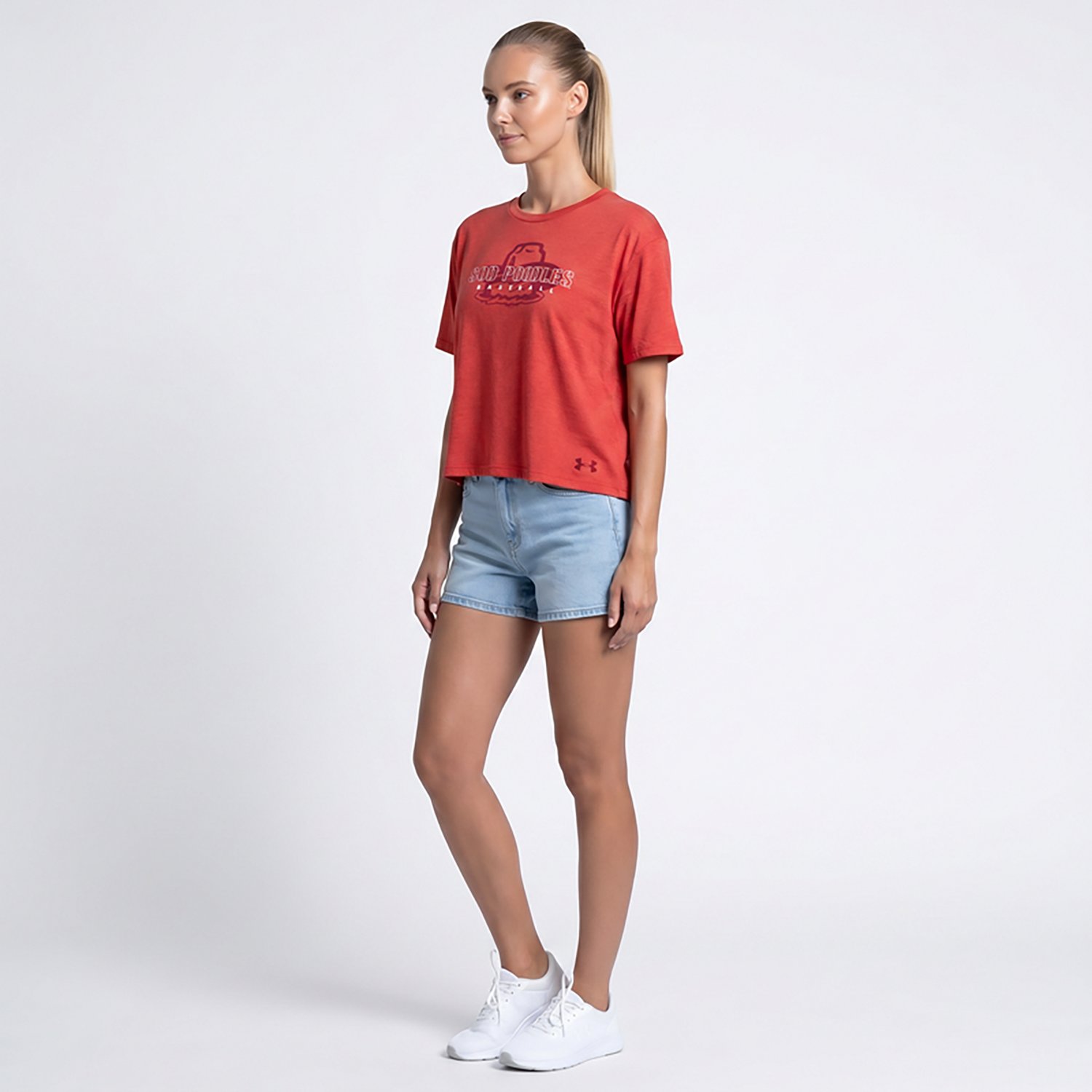 Under Armour Women's Sod Poodles 5-4-3 Triple Play All Day T-shirt - view number 2