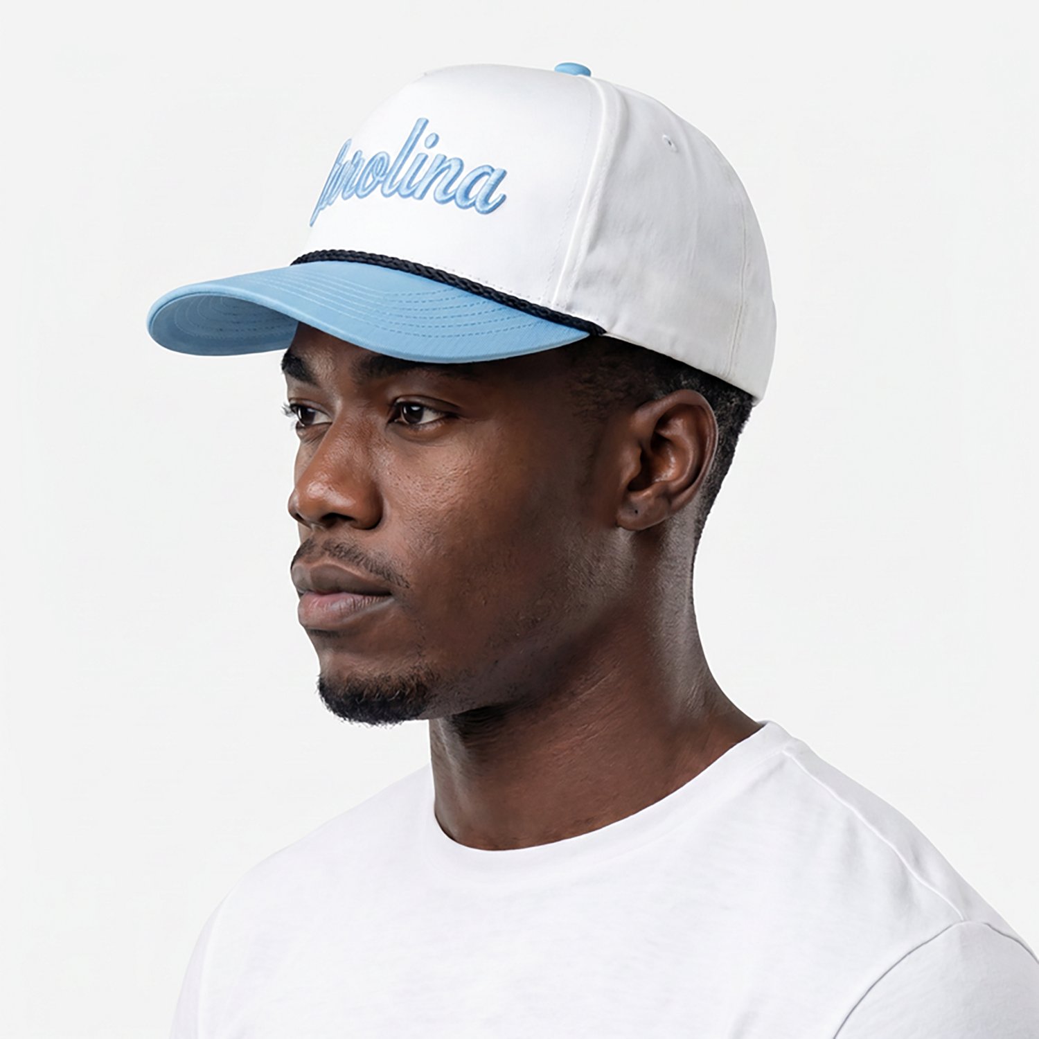 47 Brands Adults' University of North Carolina Tar Heels Script Argyle Hitch Cap - view number 2