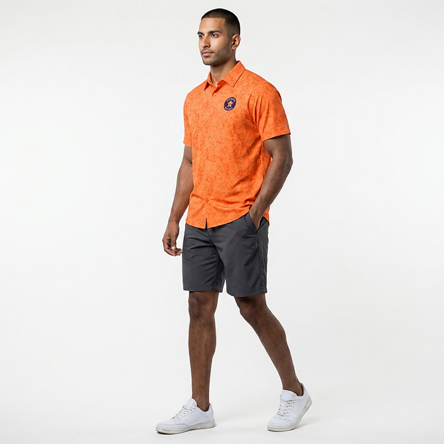 Antigua Men's Houston Astros Lush Polo - view number 3