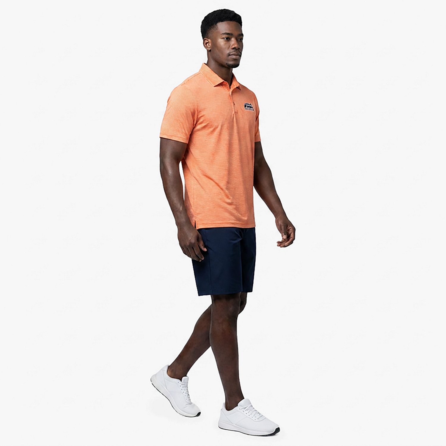 Antigua Men's Houston Astros Scheme Short Sleeve Polo - view number 2