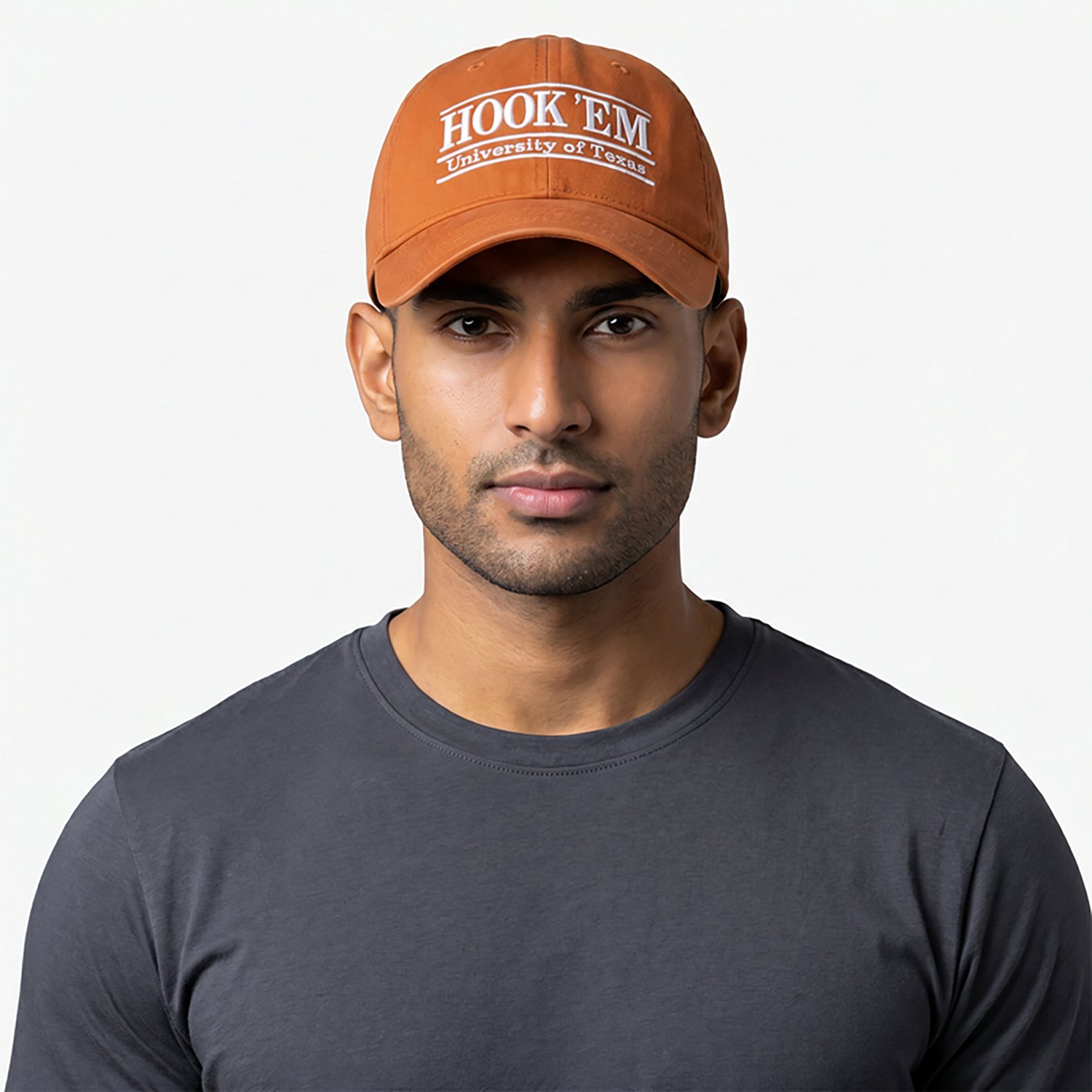 The Game Adults' Texas Longhorns Hook Em Twill Game Bar Cap