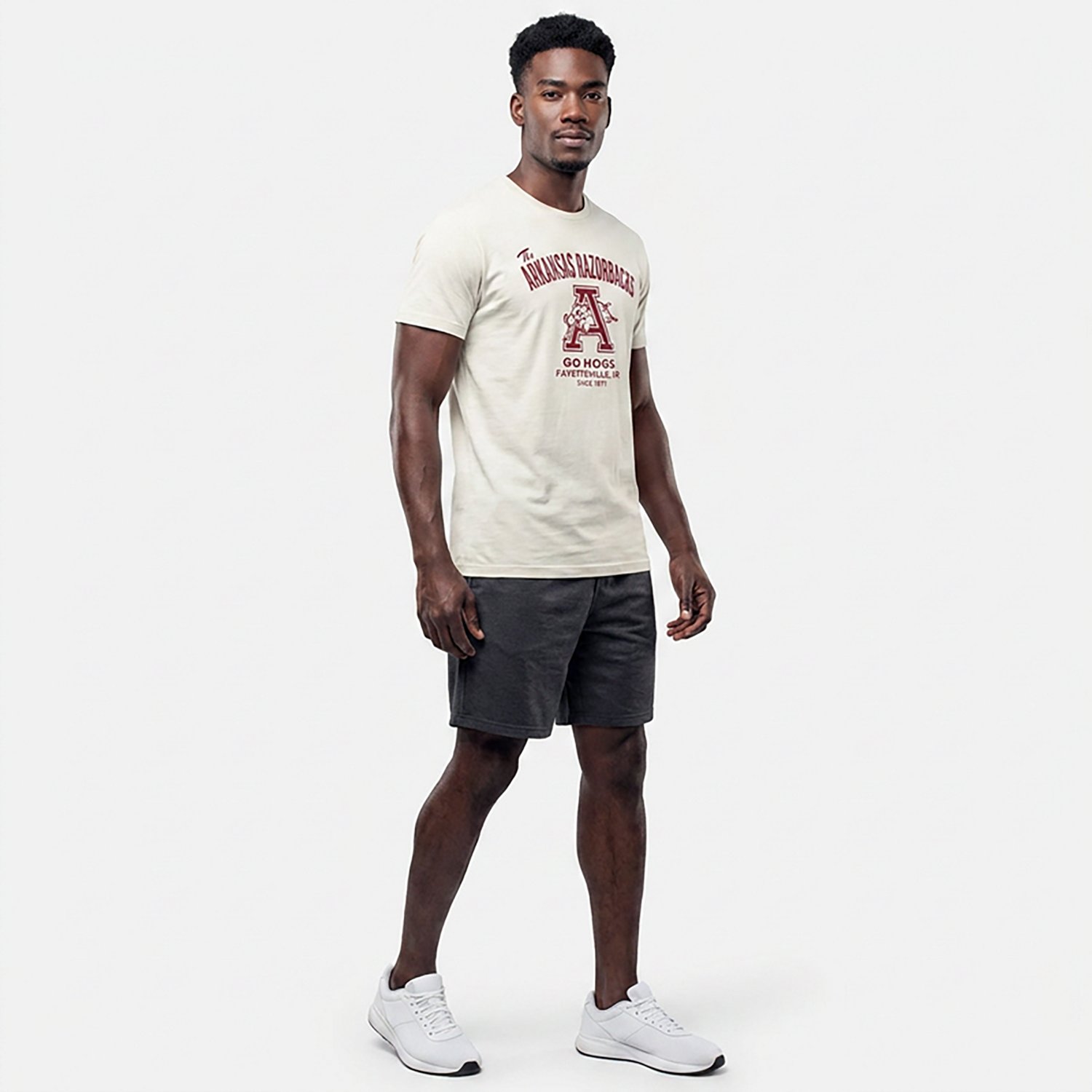 47 Men's Arkansas Wide Open Franklin T-shirt - view number 3
