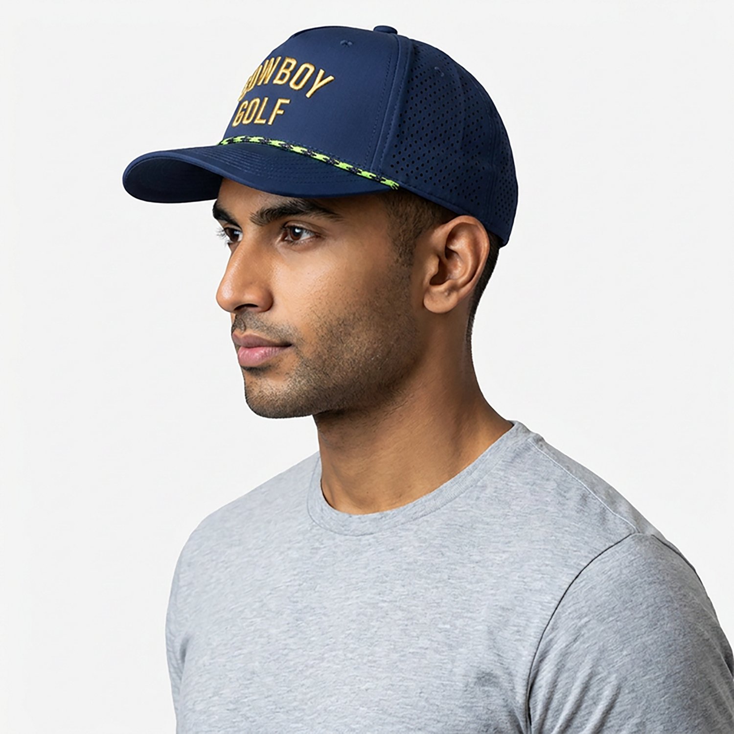 Hooey Men's Cowboy Golf Rope Cap
