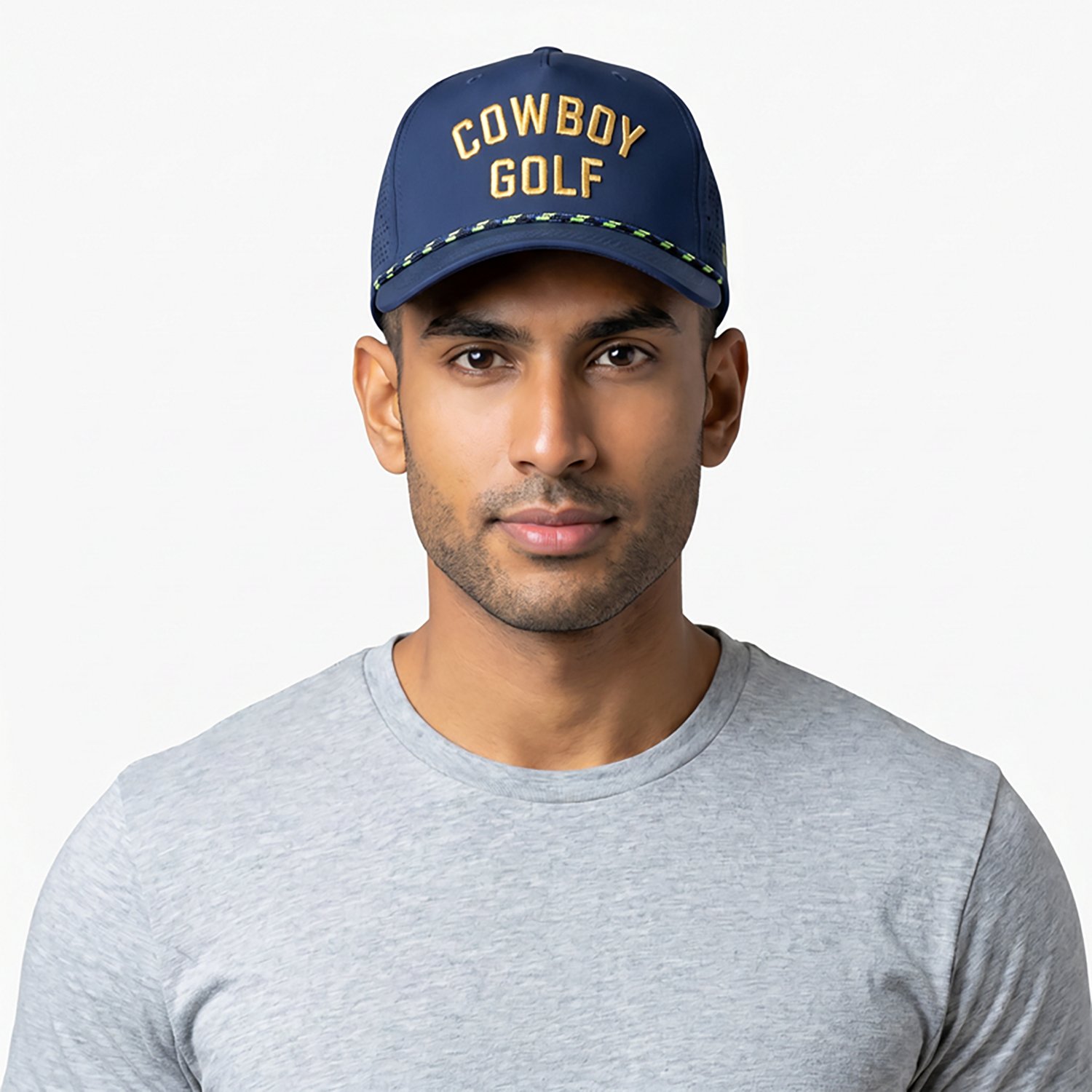 Hooey Men's Cowboy Golf Rope Cap