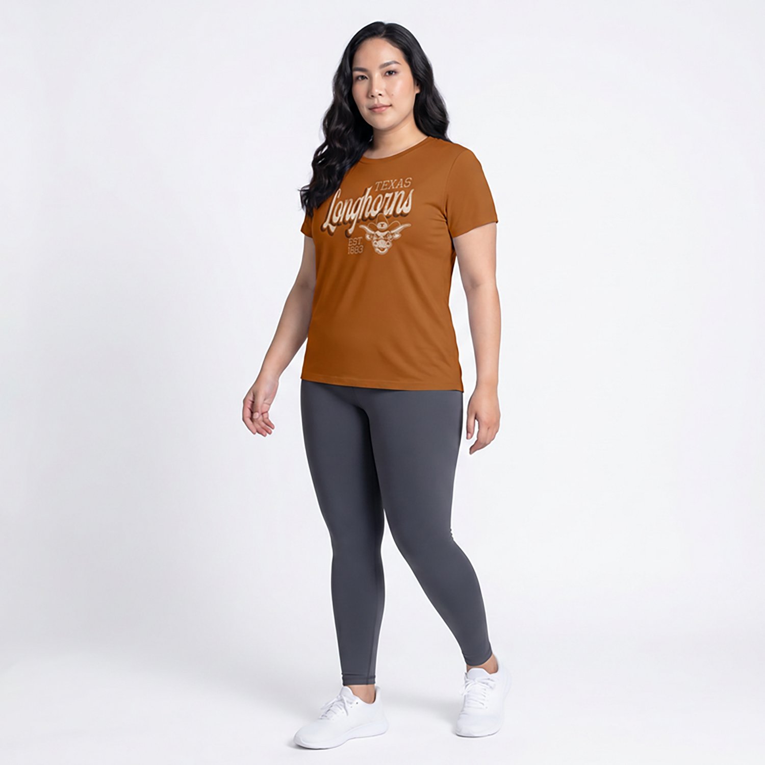 WILDCAT RETRO Women's Texas Script Boxy T-shirt