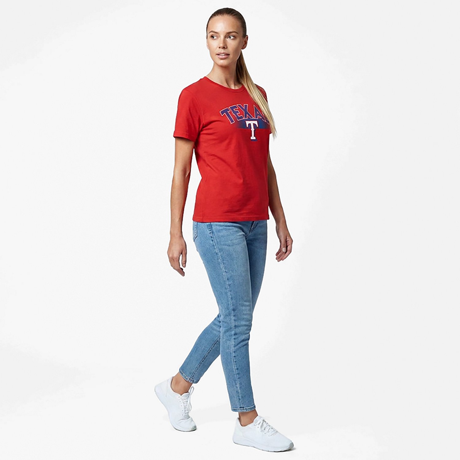 GIII-4Her Texas Rangers Pitch T-shirt - view number 2
