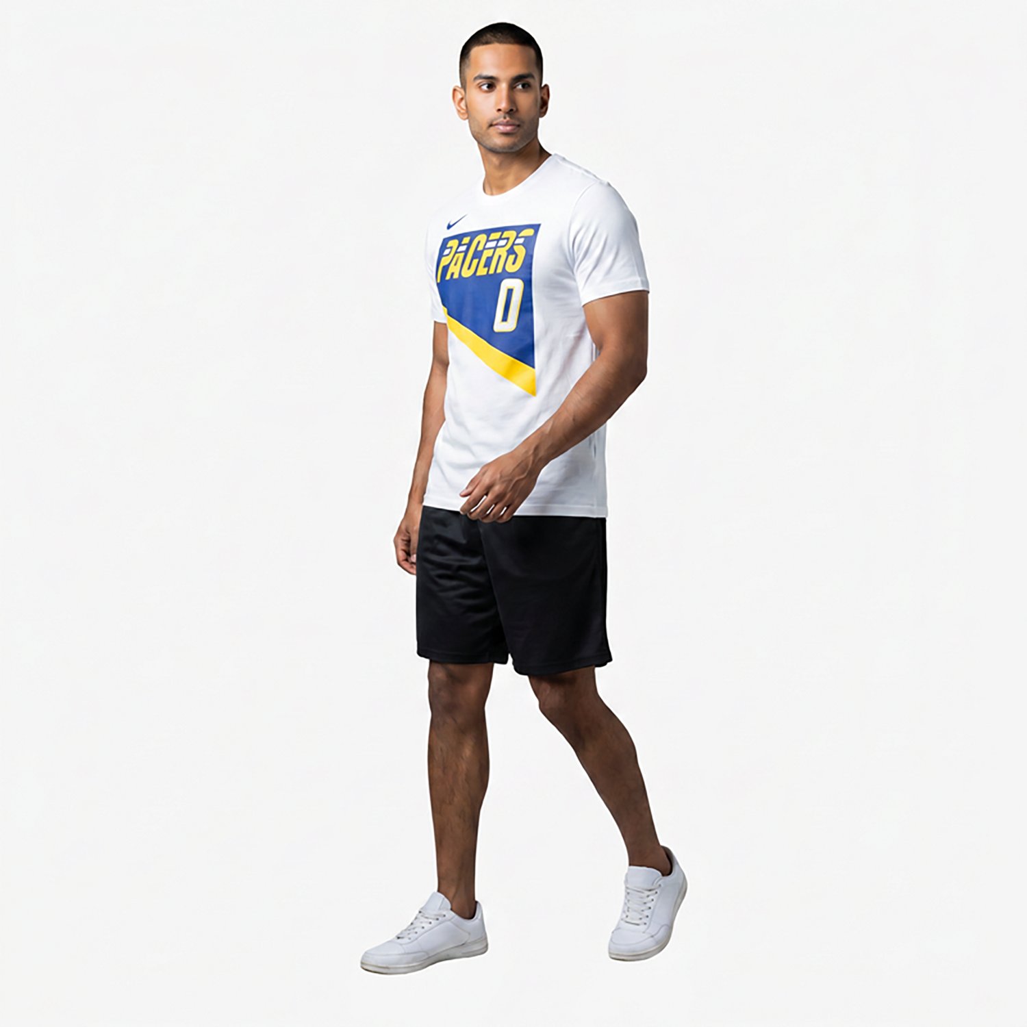 Nike Men's Indiana Pacers Tyrese Haliburton #0 Essentials City Edition T-shirt - view number 3