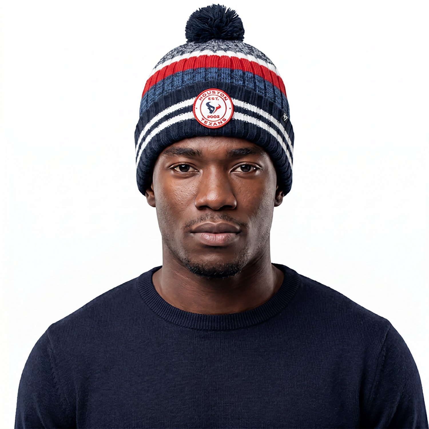 47 Texans Quiver Cuff Knit Beanie