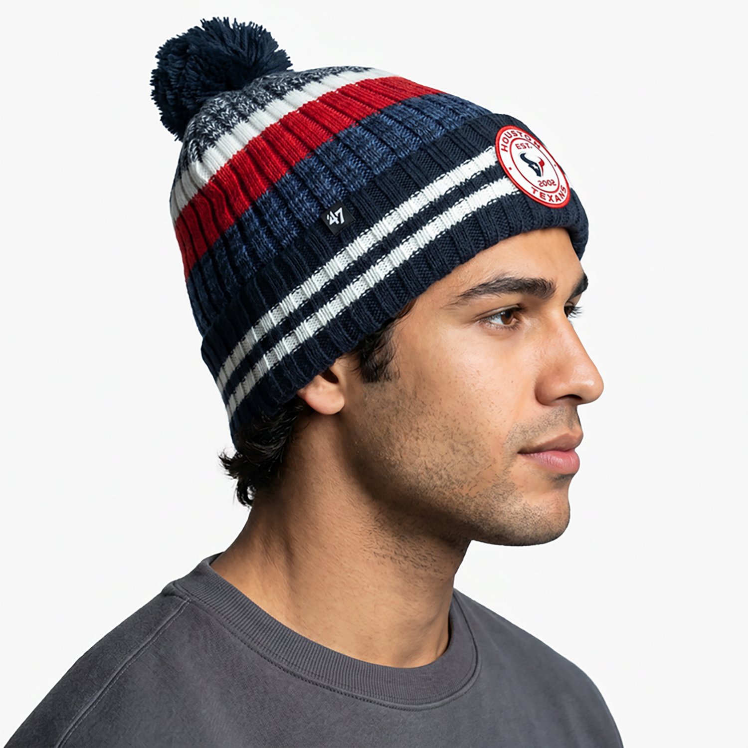 47 Texans Quiver Cuff Knit Beanie