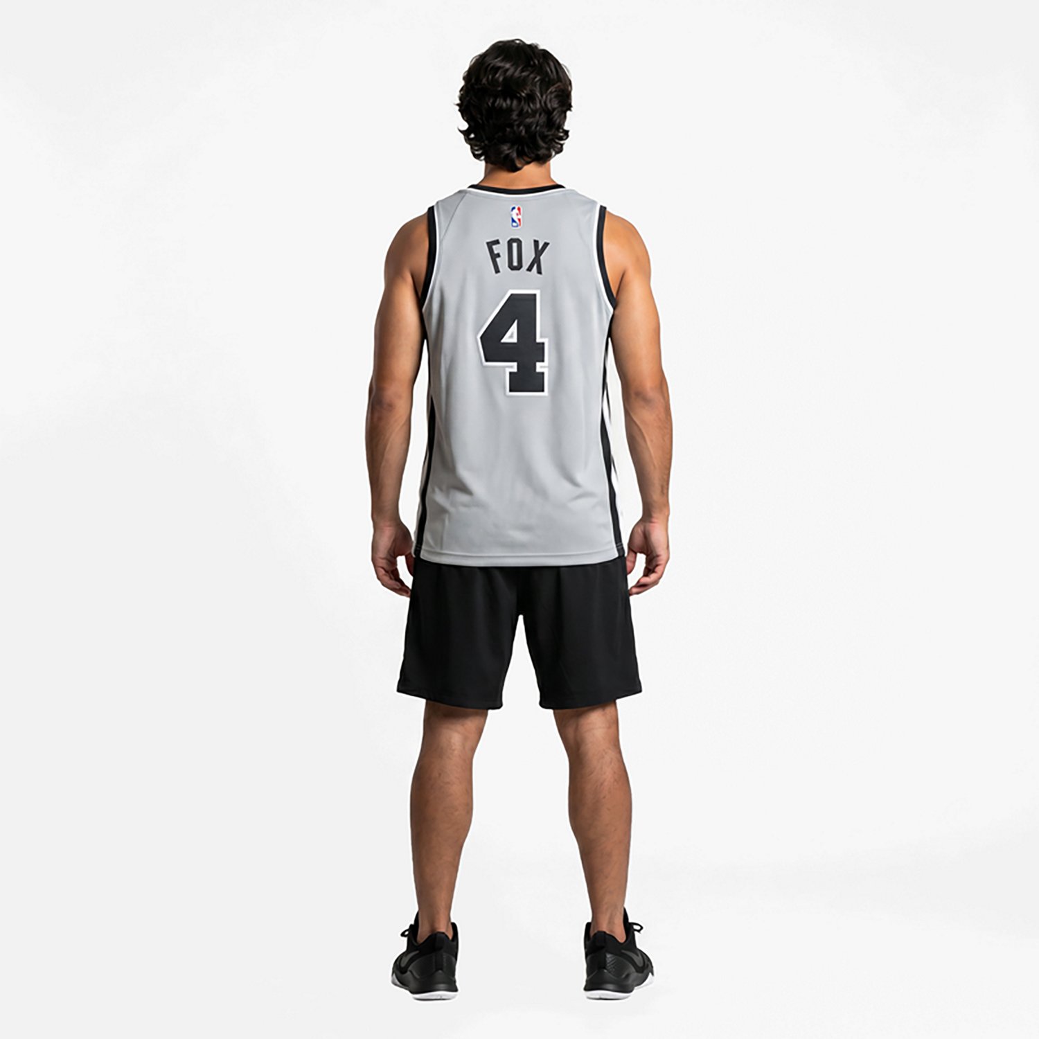 Nike Men's San Antonio Spurs De'Aaron Fox Statement Swingman Jersey - view number 2