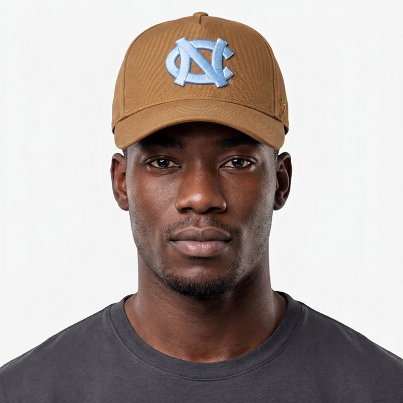 '47 Brand X Carhartt Men's and Women's Brown North Carolina Tar Heels Hitch Adjustable Hat - Brown