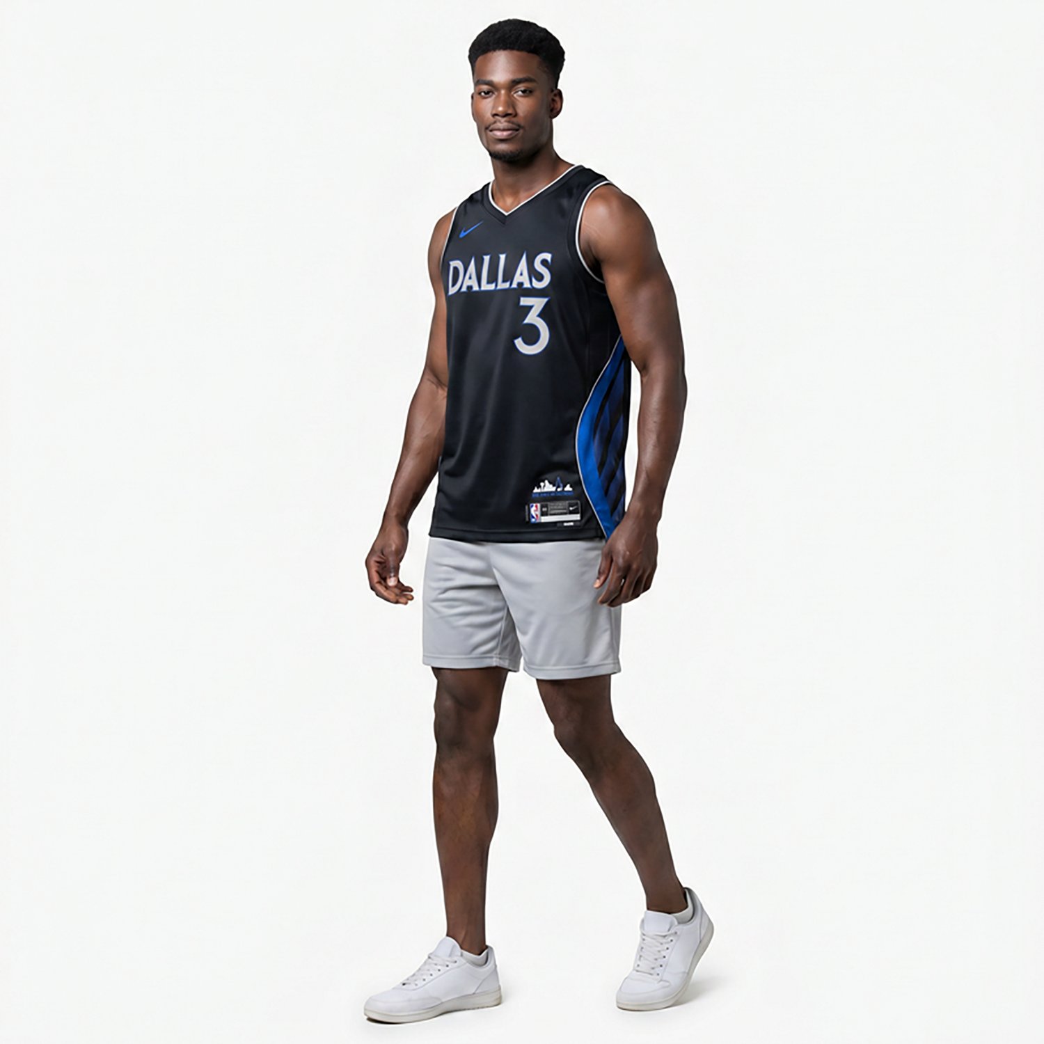 Nike Men's Dallas Mavericks Anthony Davis City Edition '25 Player Name & Number Jersey - view number 3