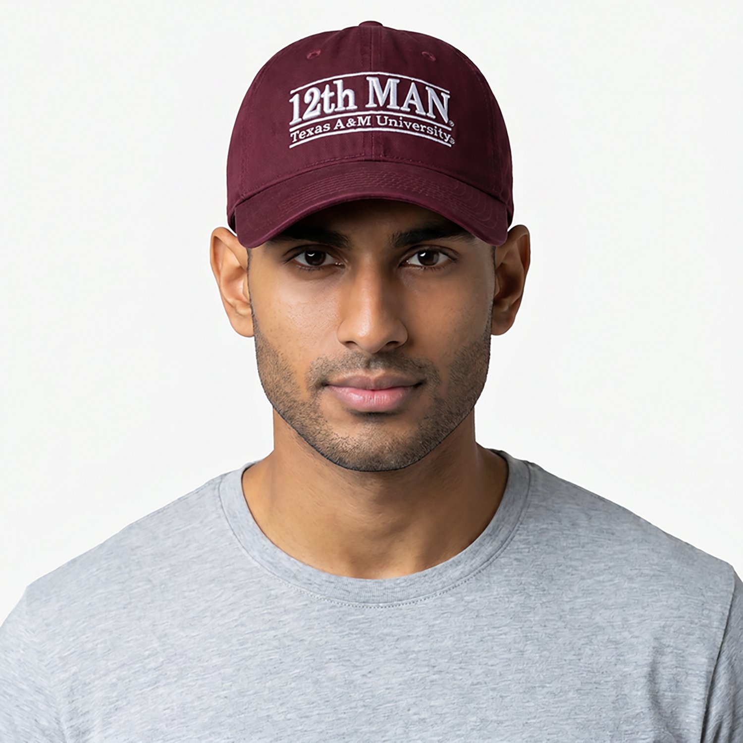 The Game Adults' Texas A&M Aggies 12th Man Twill Game Bar Cap