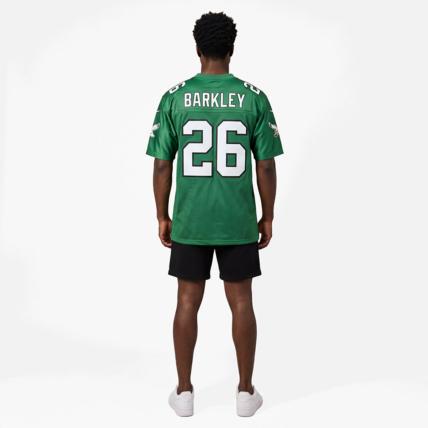 Nike Men's Eagles Saquon Barkley Alt 2 Game N&N Jersey - view number 3