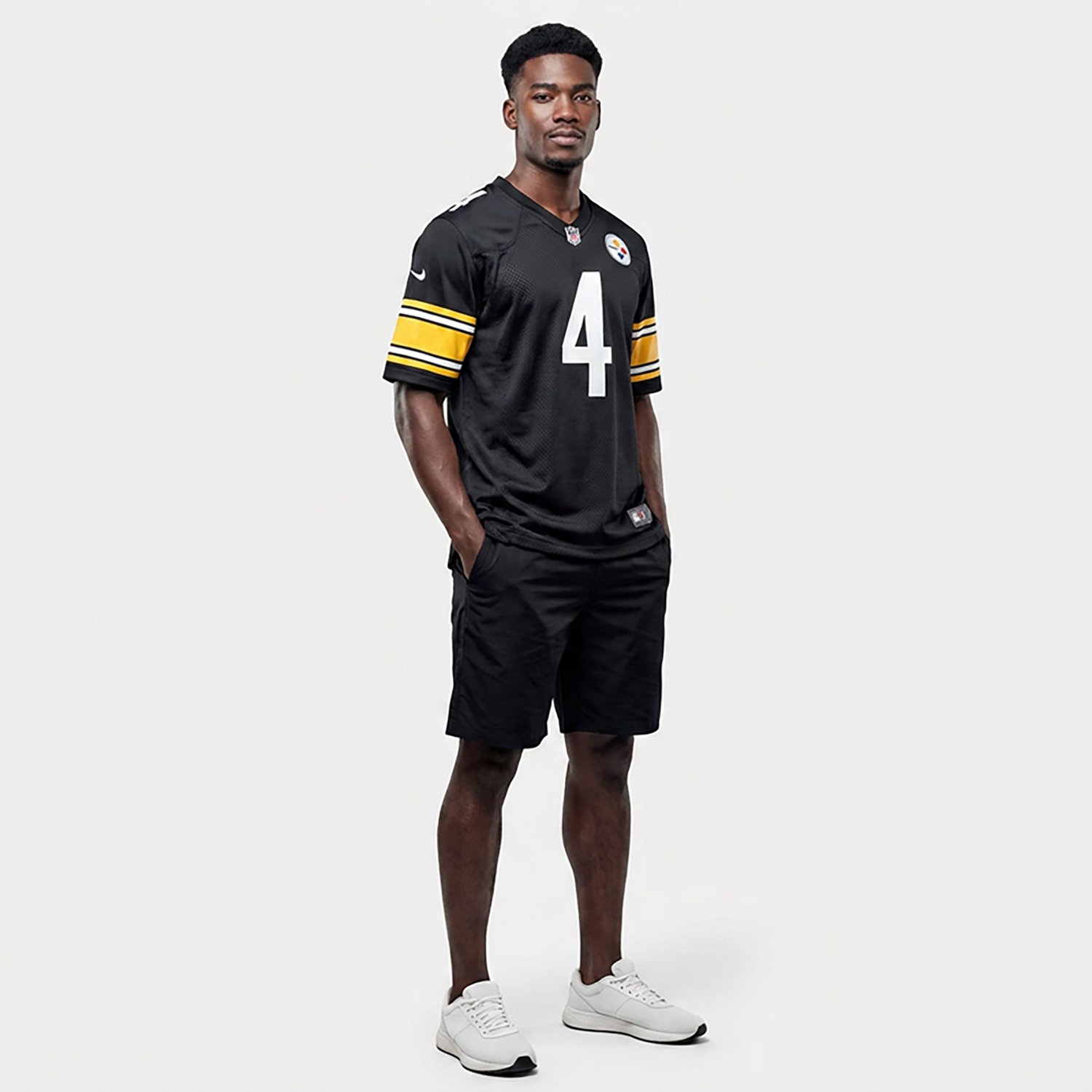 Nike Men's Steelers D. Metcalf Home Game N&N Jersey - view number 3