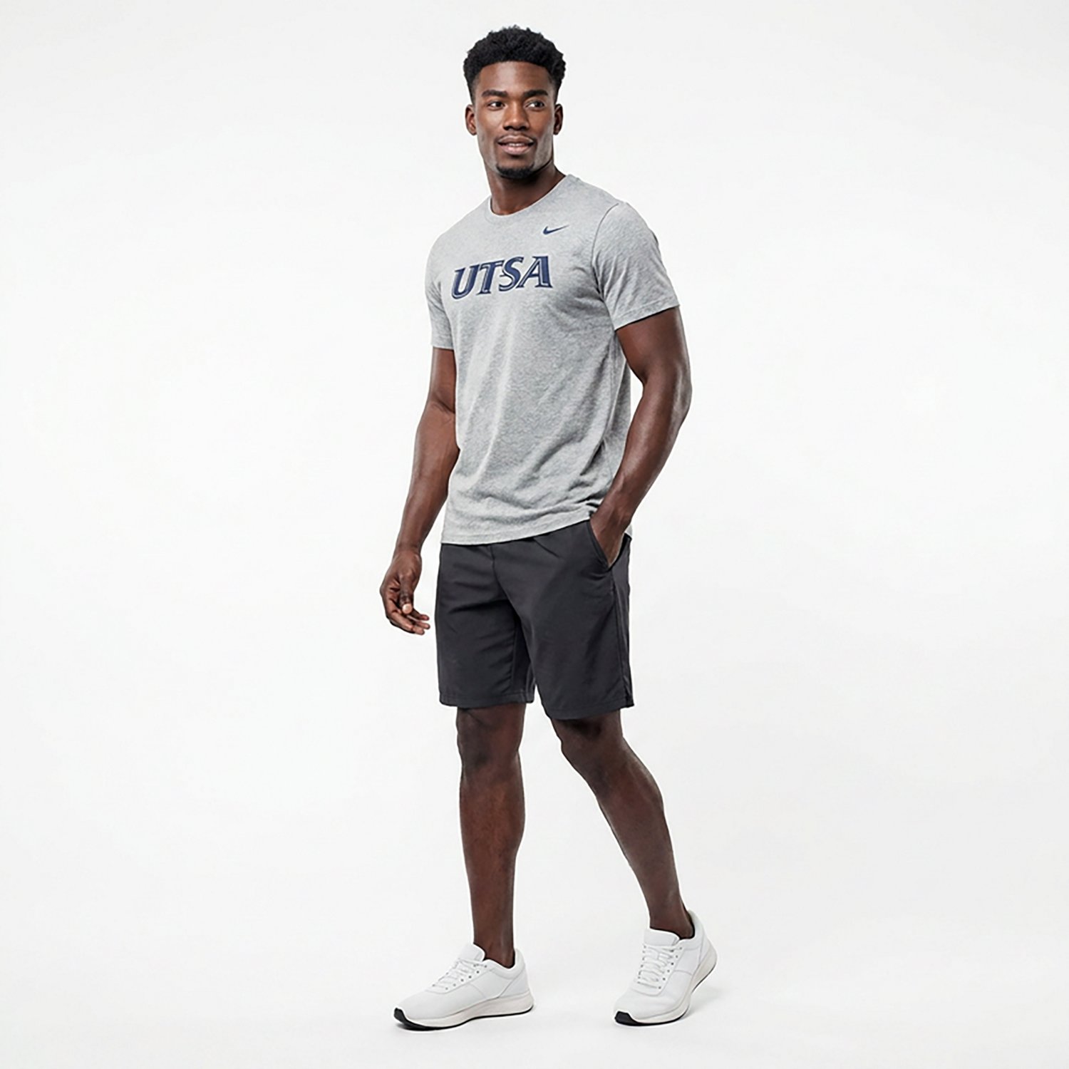 Nike Men's University of Texas at San Antonio Wordmark Graphic T-shirt - view number 3