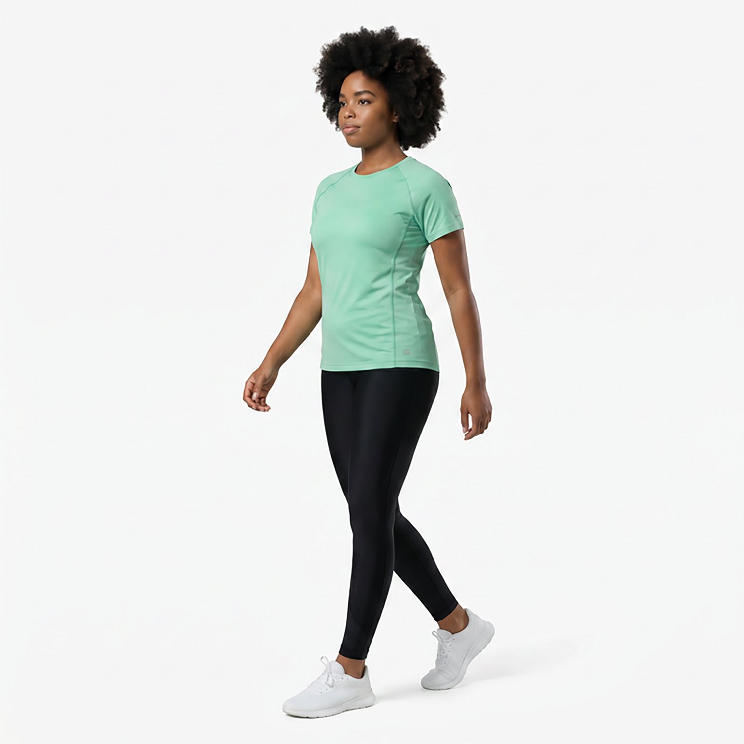 BCG Women's Run Mesh Back Short Sleeve T-shirt - view number 2
