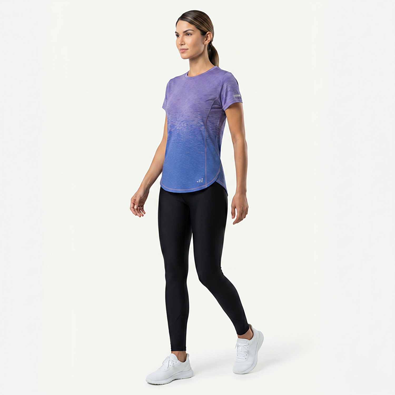 BCG Women's Ombre Crew Short Sleeve T-Shirt