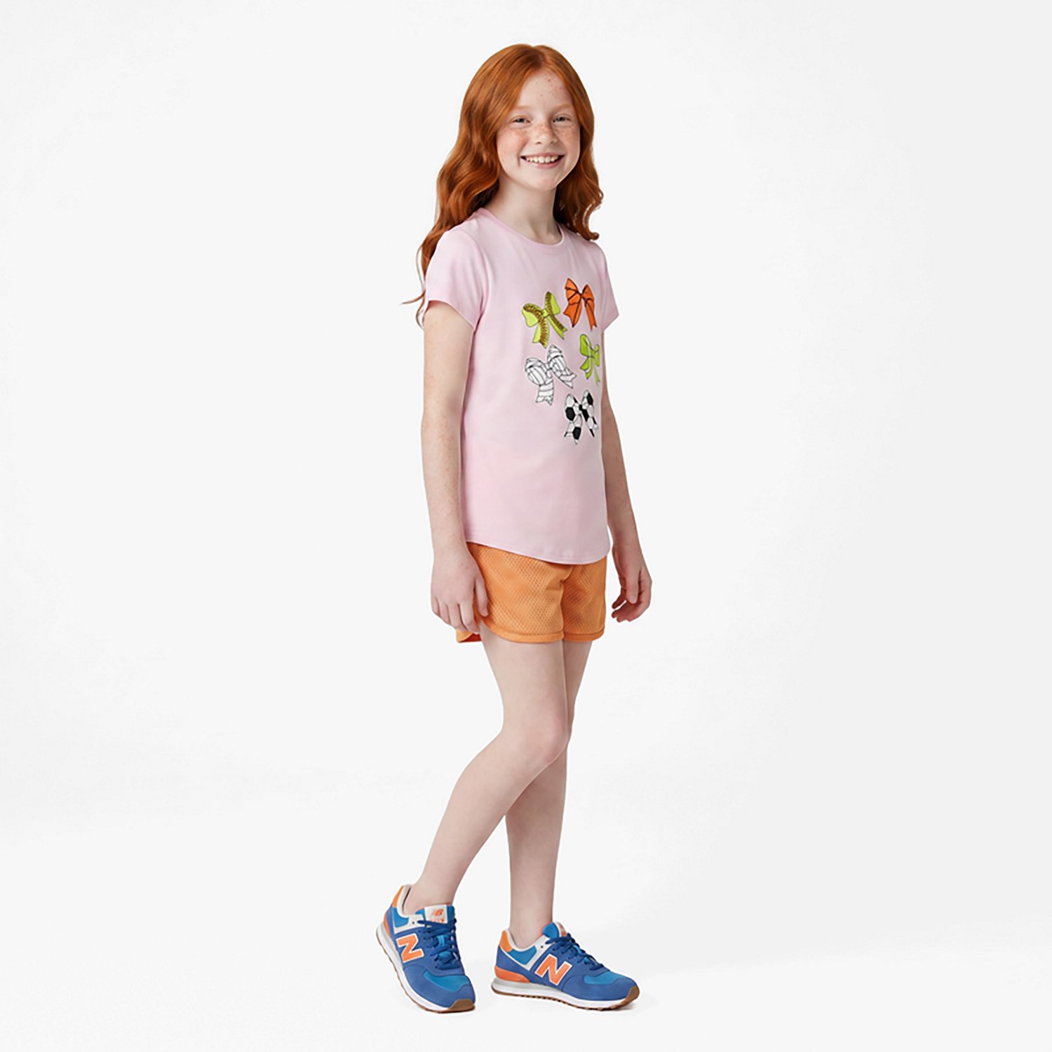 BCG Girls' Turbo GFX Short Sleeve T-shirt - view number 3