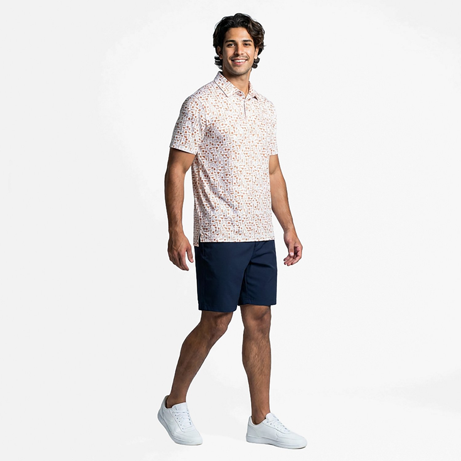 Antigua Men's Texas Lateral Polo Shirt - view number 3