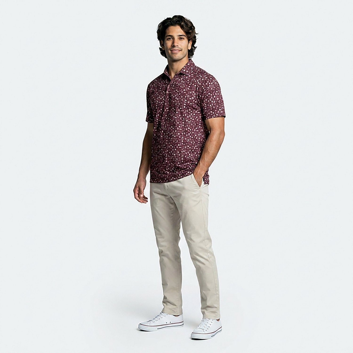 Antigua Men's Texas A&M Lateral Polo Shirt