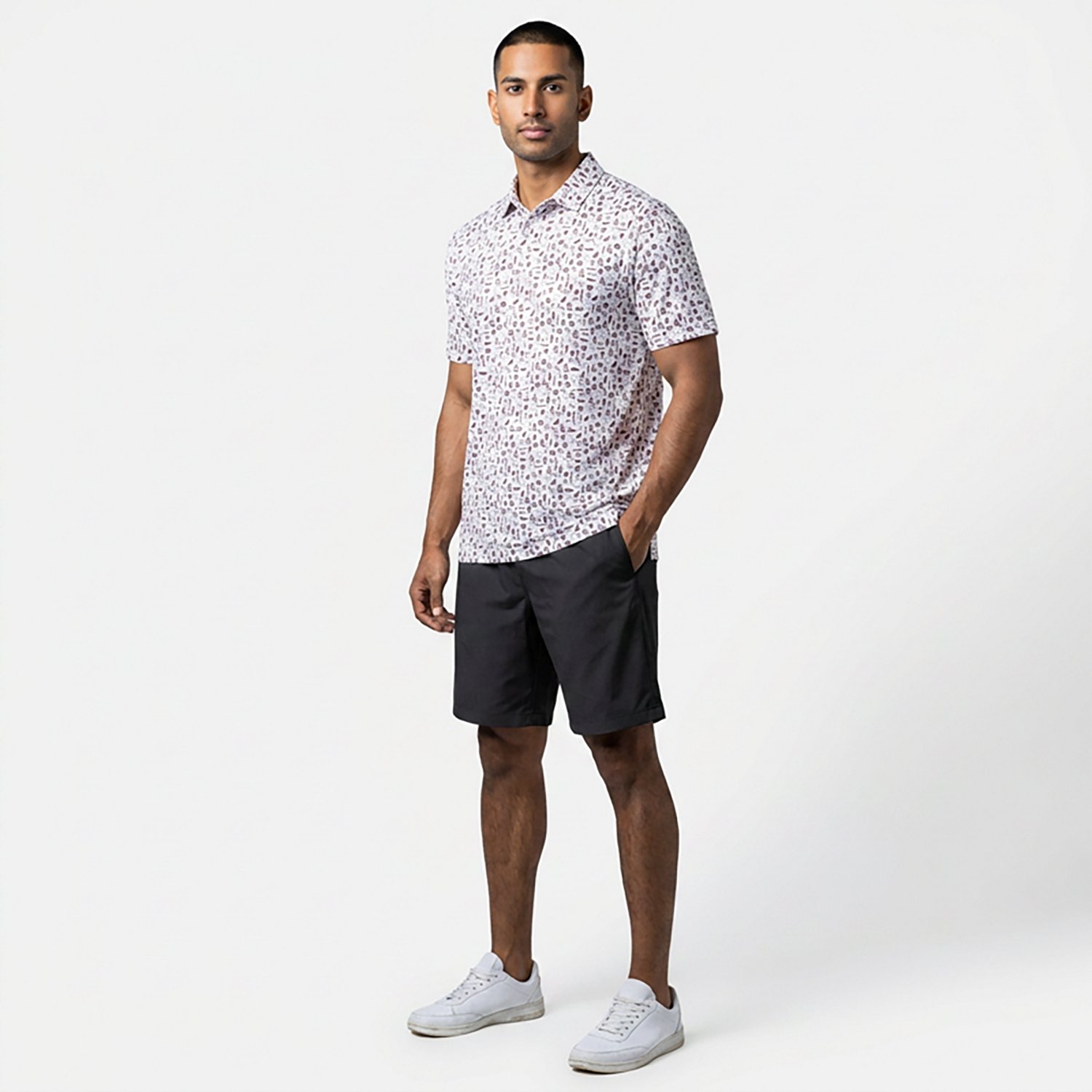 Antigua Men's Texas A&M Lateral Polo Shirt - view number 3