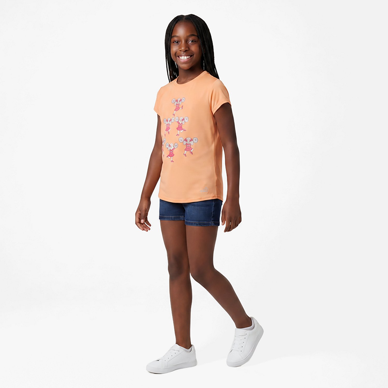 BCG Girls' Turbo Cheer Dogs Training T-shirt - view number 3