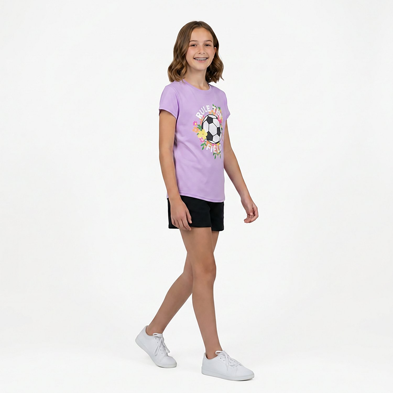 BCG Girls' Turbo GFX T-shirt - view number 3