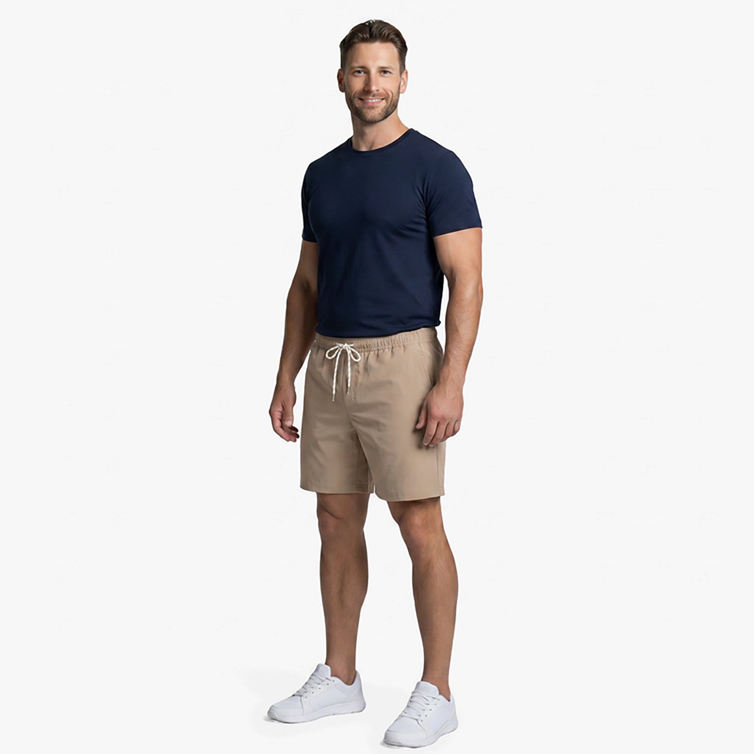Magellan Outdoors Men’s Shore & Line Solid Shorts 7 in - view number 3