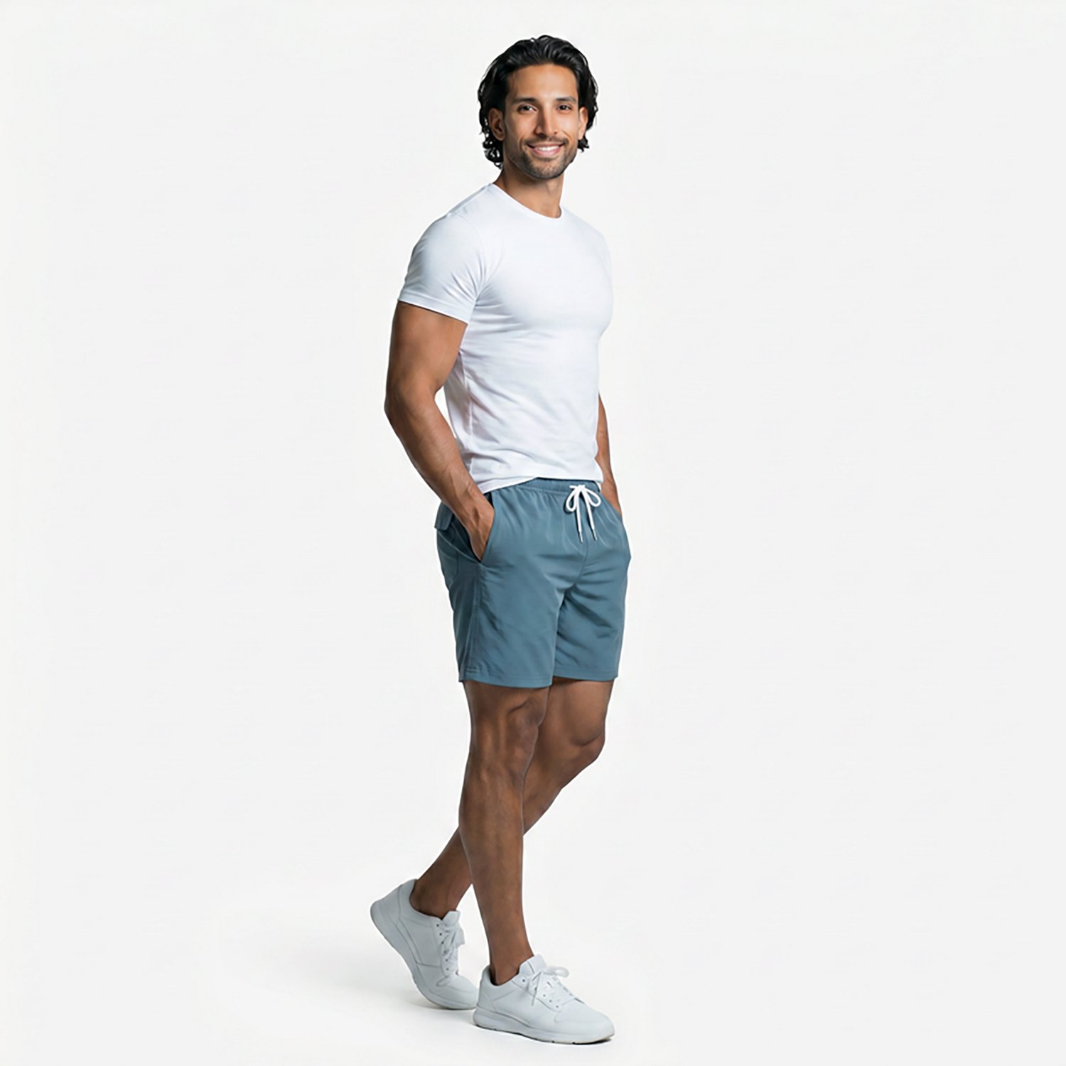 Magellan Outdoors Men’s Shore & Line Solid Shorts 7 in - view number 3