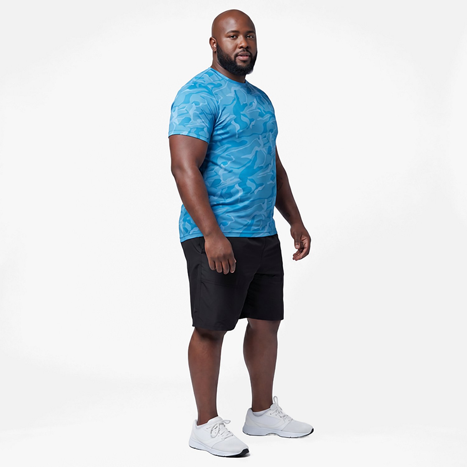 BCG Men's Train Jacquard T-shirt