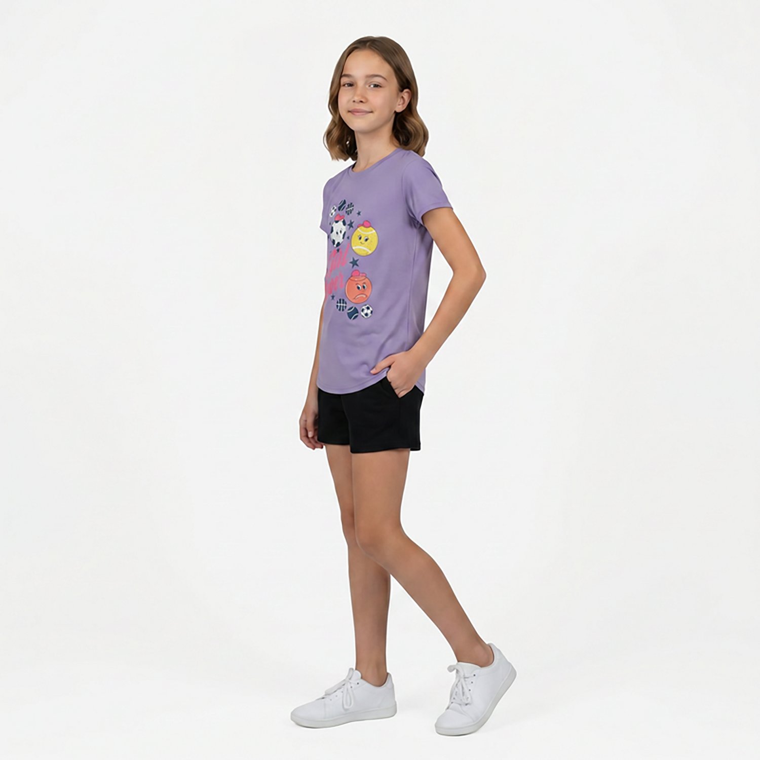 BCG Girls' Training Turbo Multi Caps T-shirt - view number 3