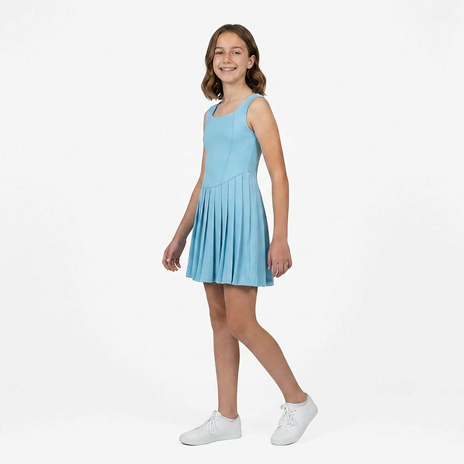 BCG Girls' Tennis Swing Pleated Cami Dress - view number 2