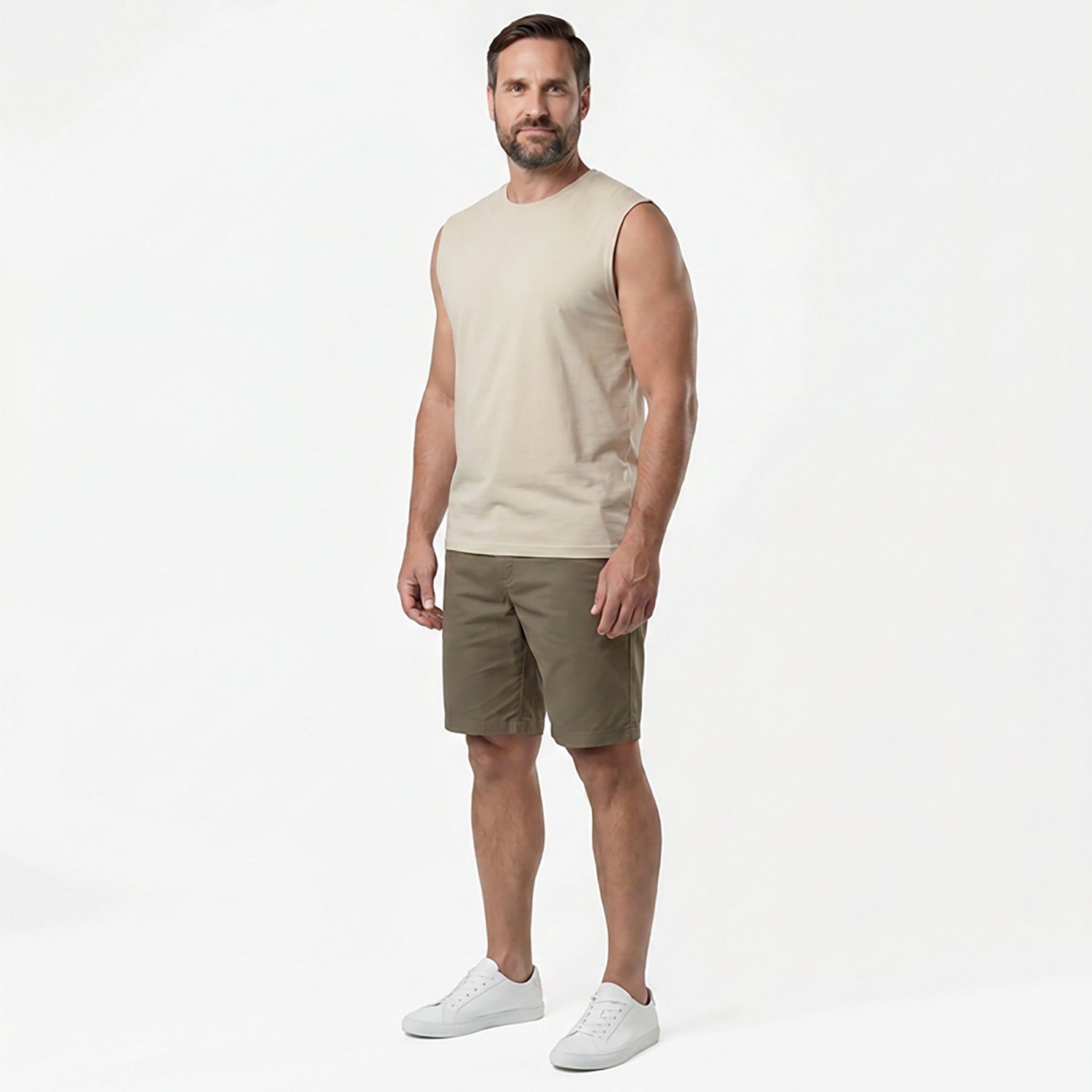 BCG Men's Cotton Muscle Tank Top - view number 3