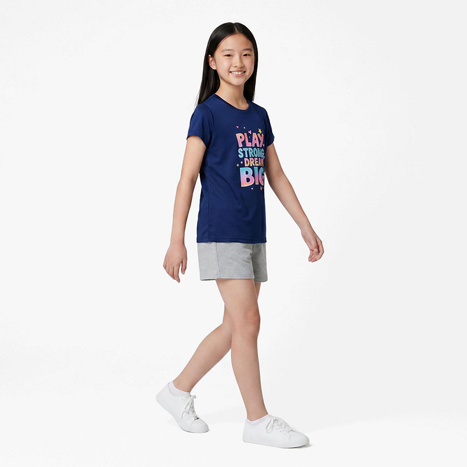 BCG Girls' Turbo GFX Short Sleeve T-shirt - view number 3