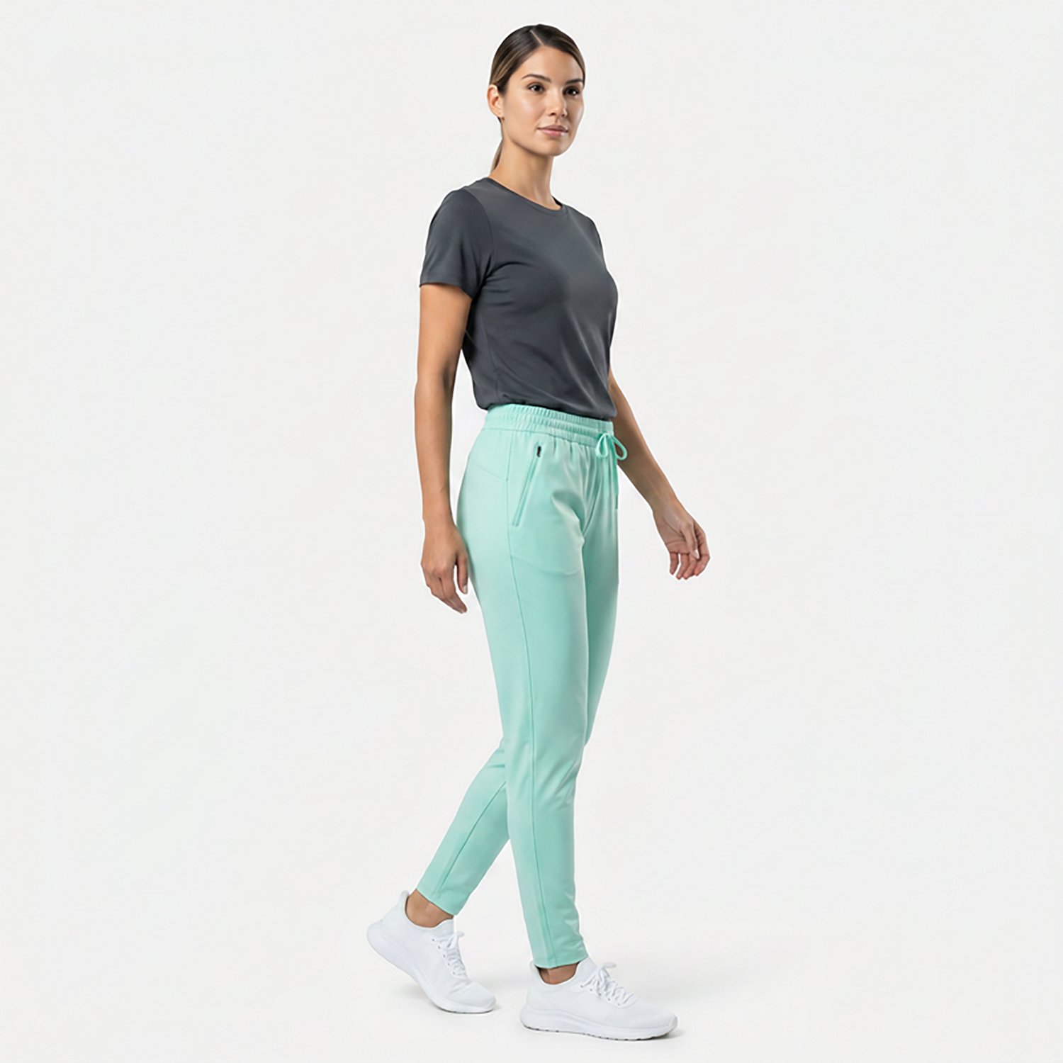 BCG Women's Tech Knit Tapered Pants
