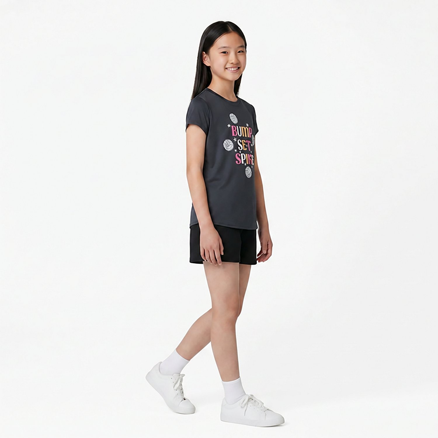 BCG Girls' Training Turbo Spike T-shirt