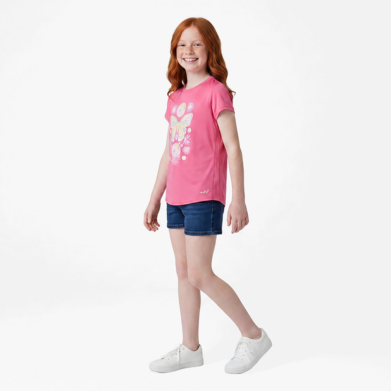 BCG Girls' Training Turbo Soccer T-Shirt