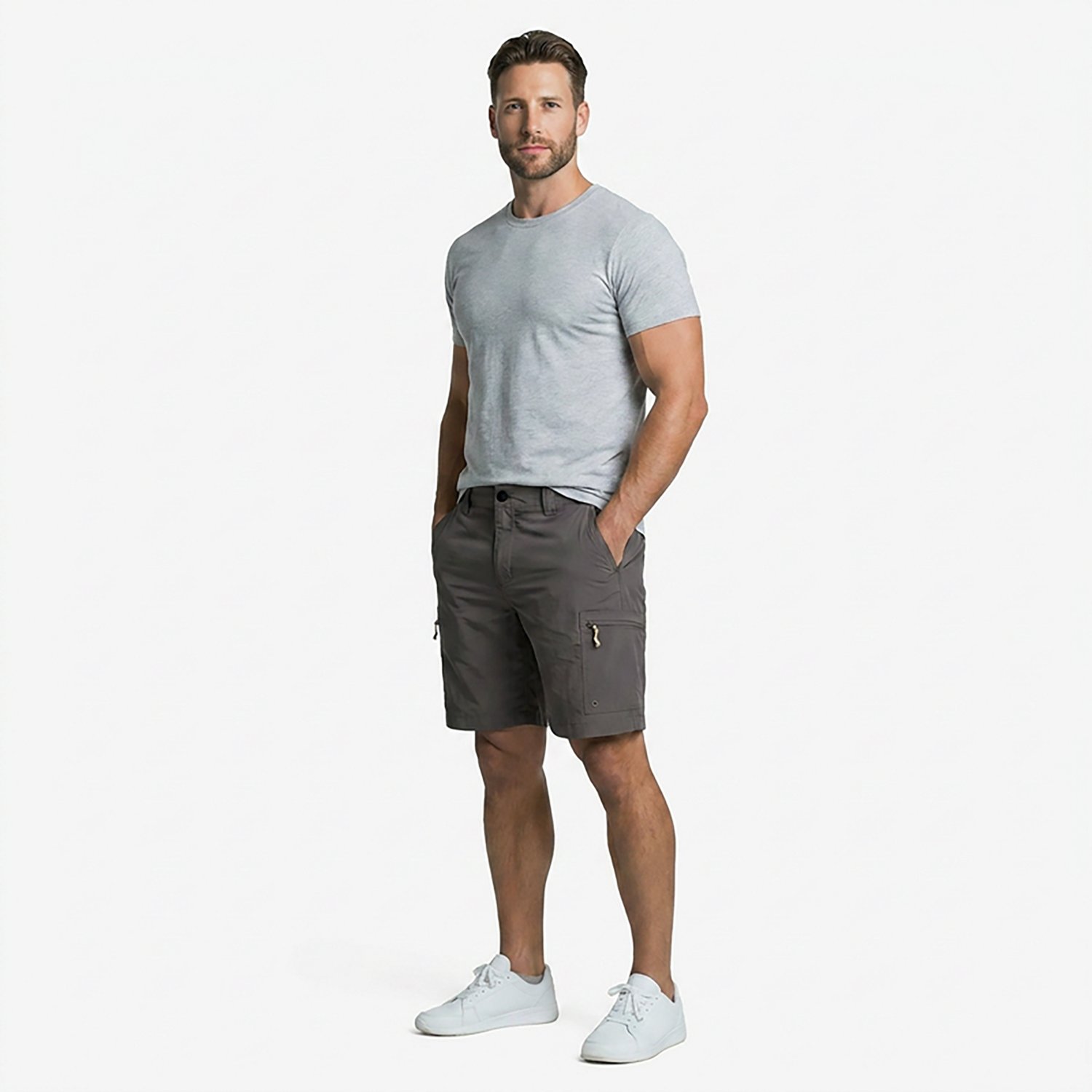 Magellan Outdoors Men’s Barton Creek Cargo Shorts 9 in - view number 2