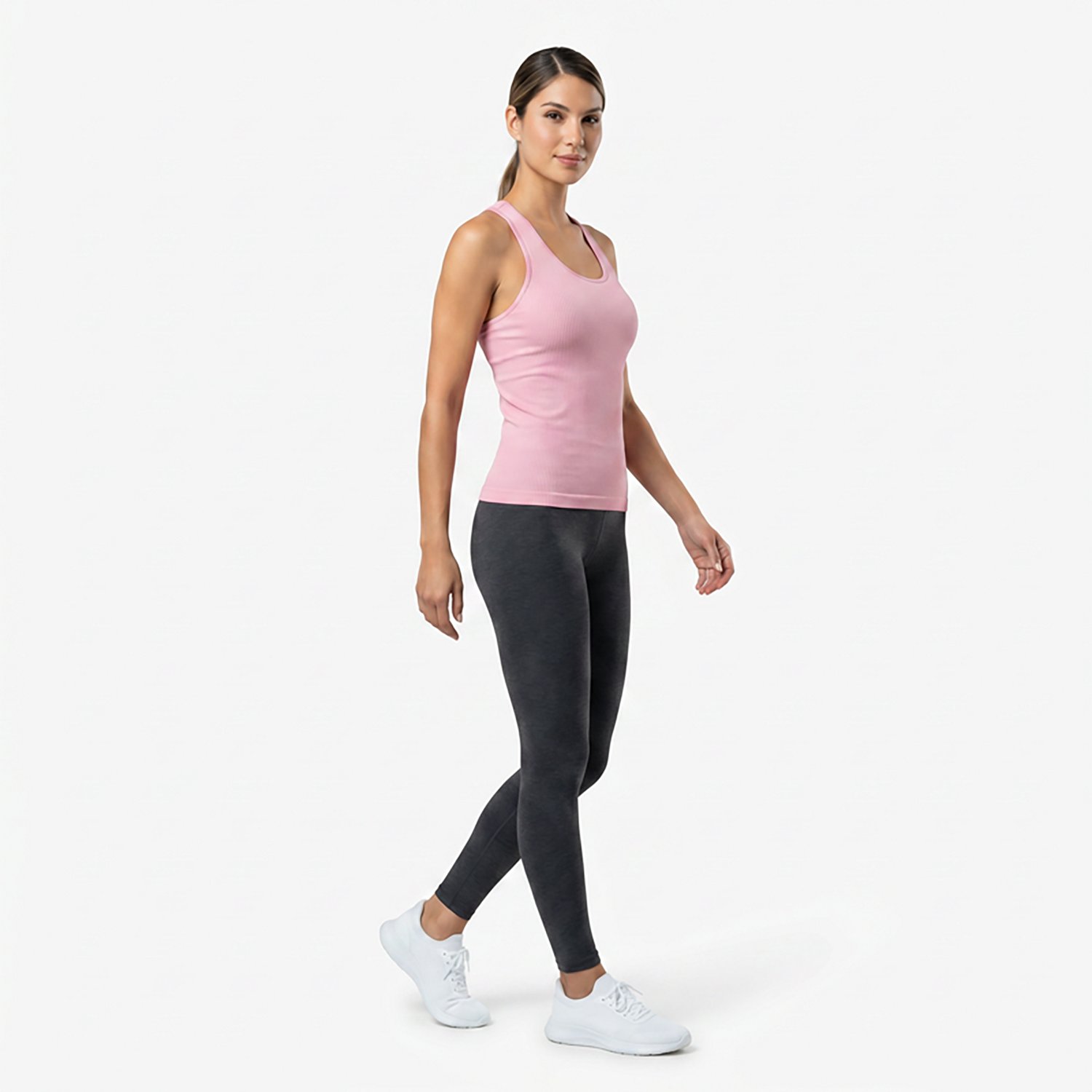 BCG Women's Low Seamless Rib Tank Bra