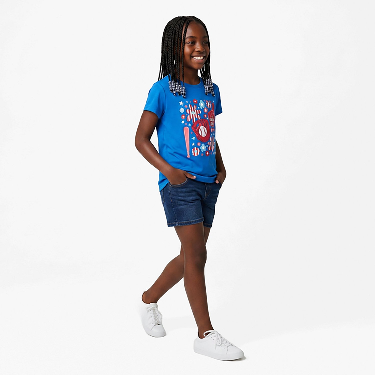BCG Girls' Training Turbo All Game Day T-shirt - view number 3