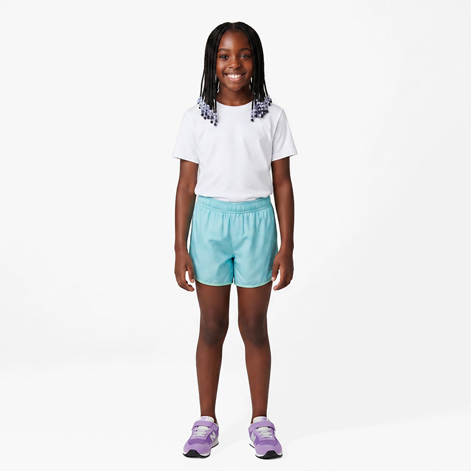 BCG Girls' Run Race Printed Short