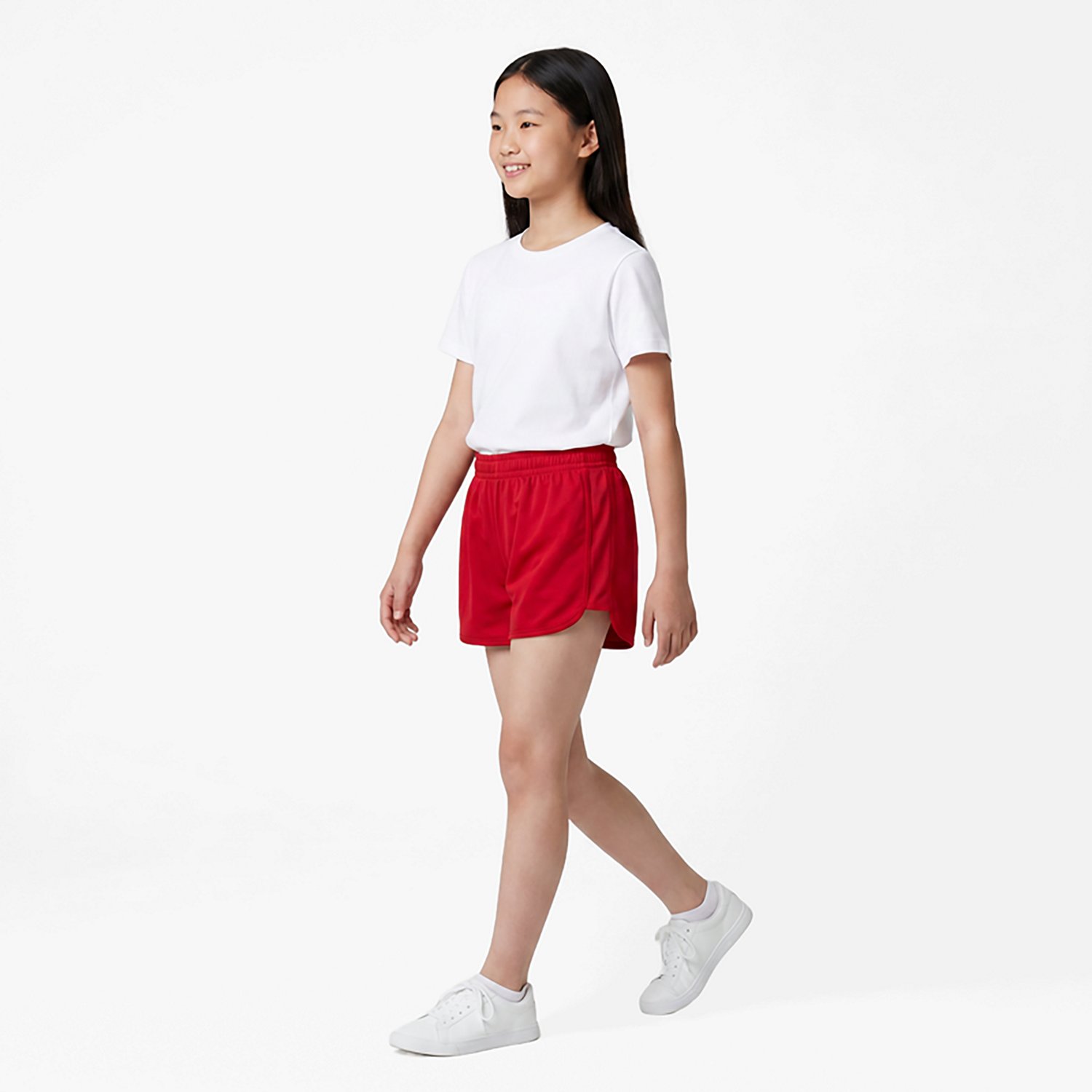 BCG Girls' Turbo Texture Side Mesh Short - view number 2