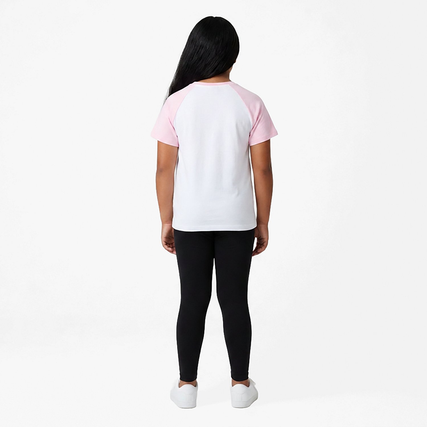 BCG Girls Lifestyle Cotton Raglan Butterfly T-Shirt
