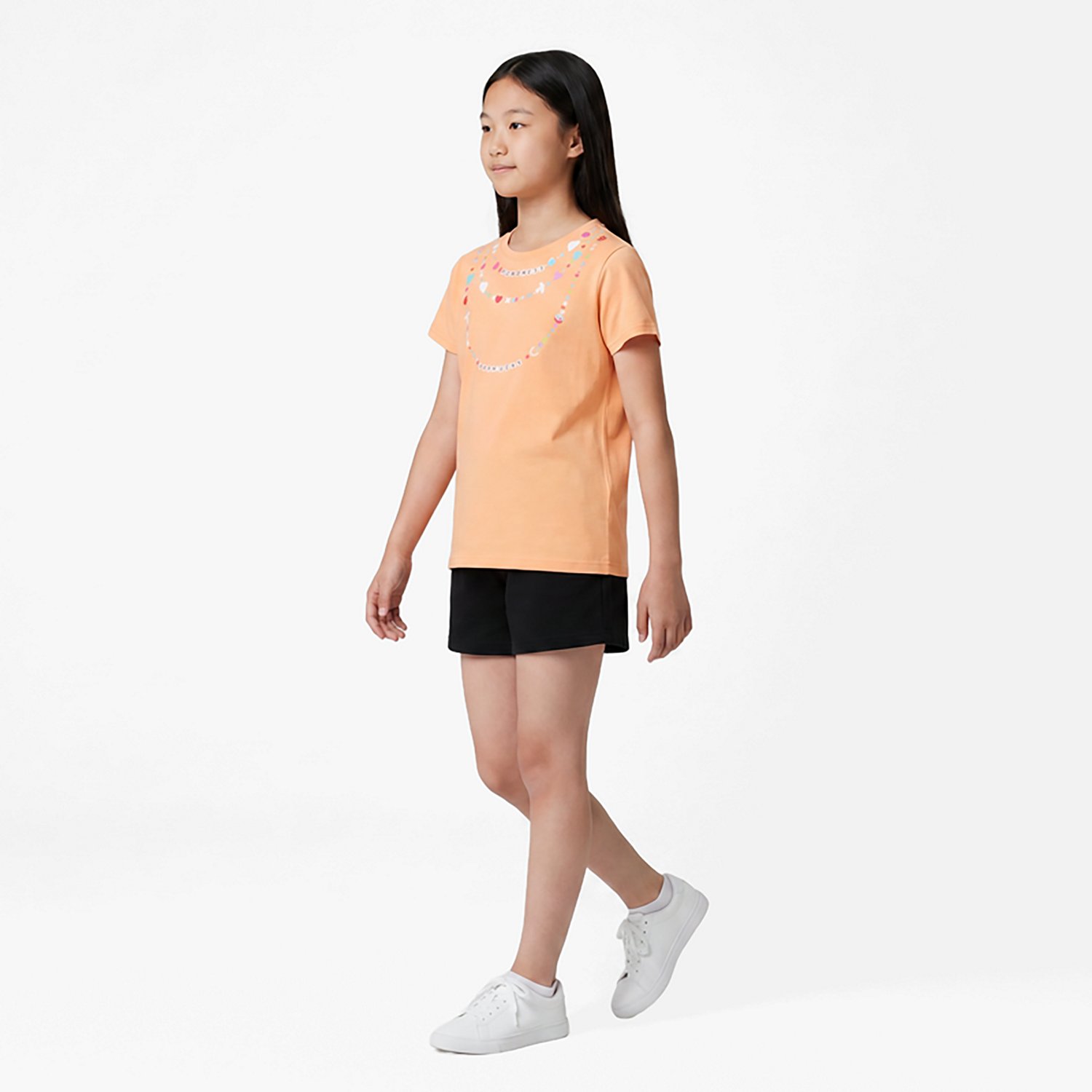 BCG Girls’ Lifestyle Cotton Bracelet T-Shirt