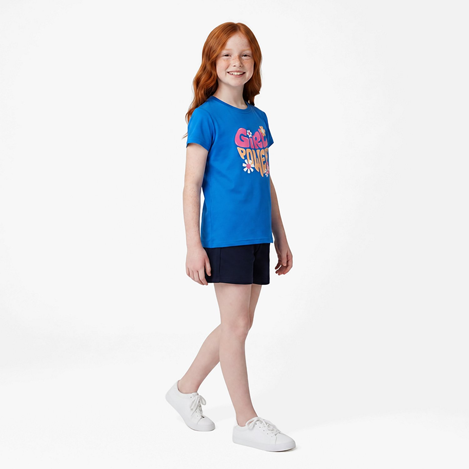 BCG Girls’ Lifestyle Cotton 70s Power T-Shirt
