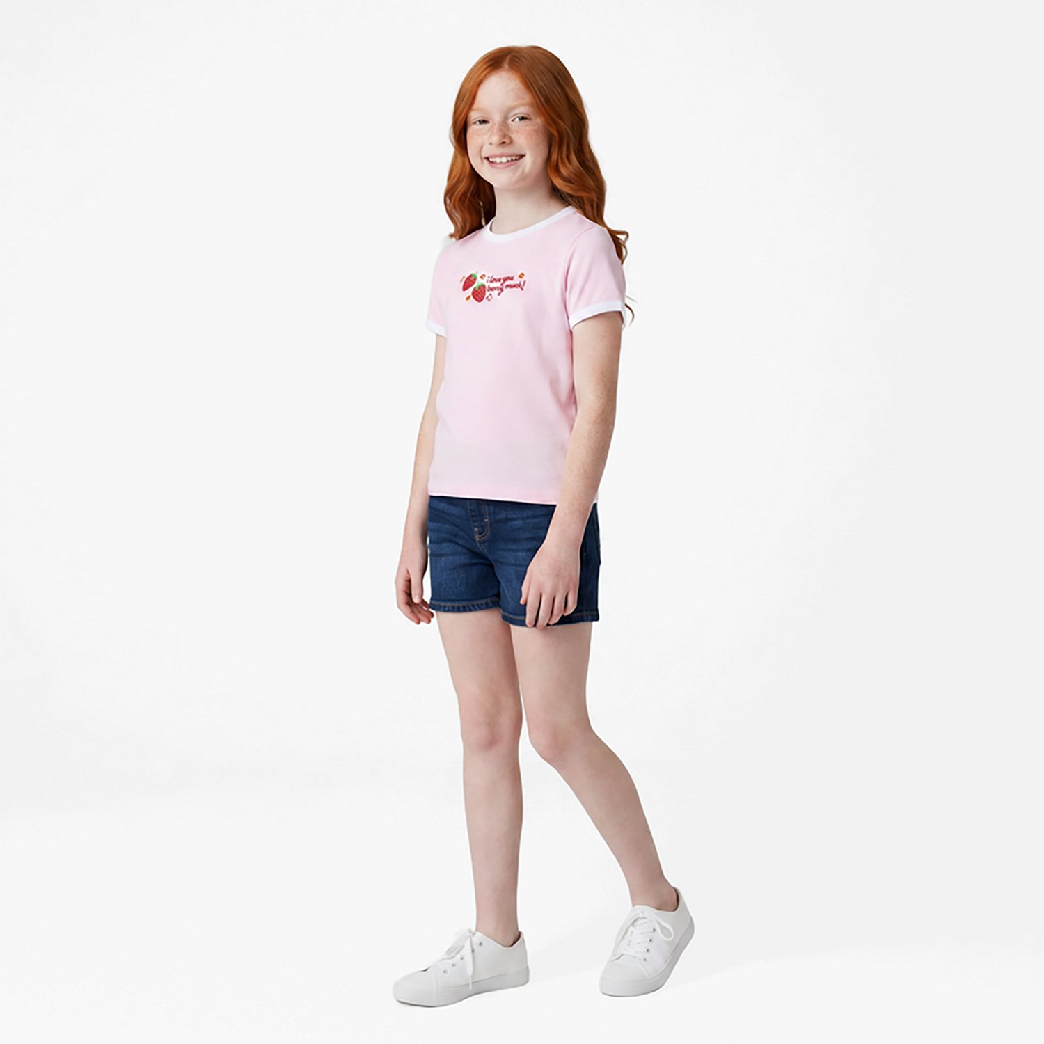 BCG Girls' Emroidered Baby T-Shirt