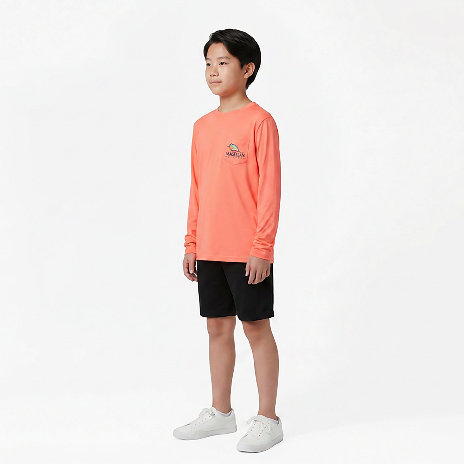 Magellan Outdoors Boys' Pocket Graphic Long Sleeve T-shirt - view number 2