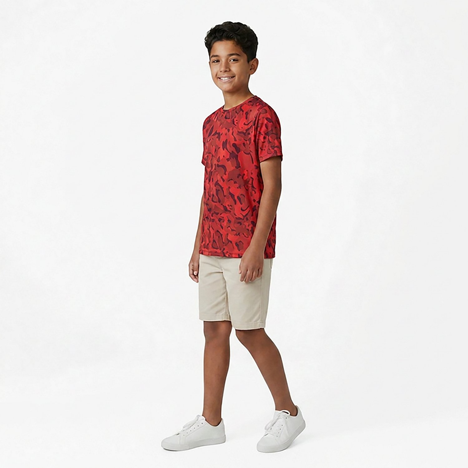 BCG Boys' Camo Print T-shirt